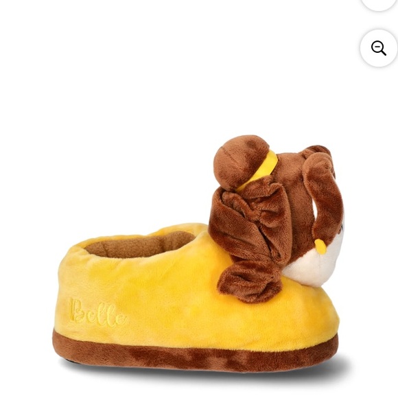 💜 Disney Princess Beauty and the Beast Belle Toddler Girl Slippers size:9/10 - Picture 6 of 6